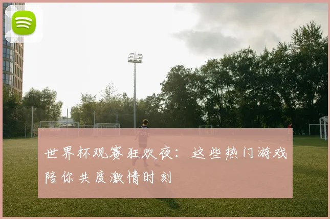 世界杯观赛狂欢夜：这些热门游戏陪你共度激情时刻